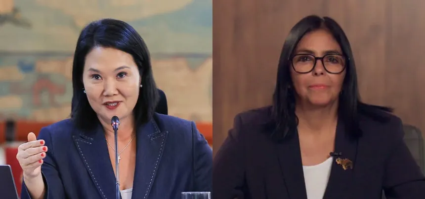 Keiko Fujimori anuncia que llamó a Delcy Rodríguez para coordinar repatriaciones y expulsiones de ciudadanos venezolanos