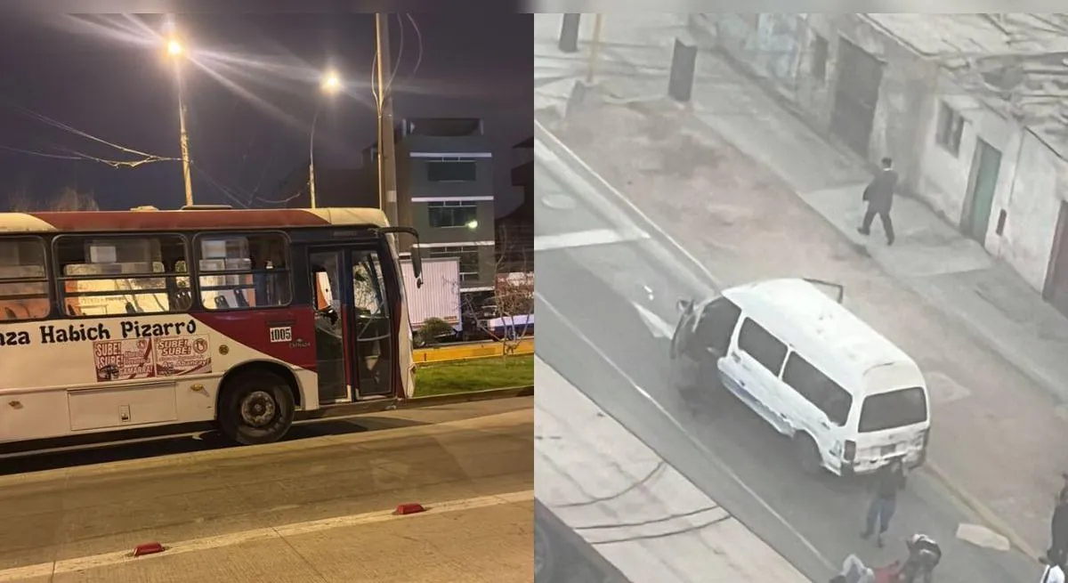 Dos choferes asesinados en Lima y Callao en un solo día tras ola de ataques contra el transporte público