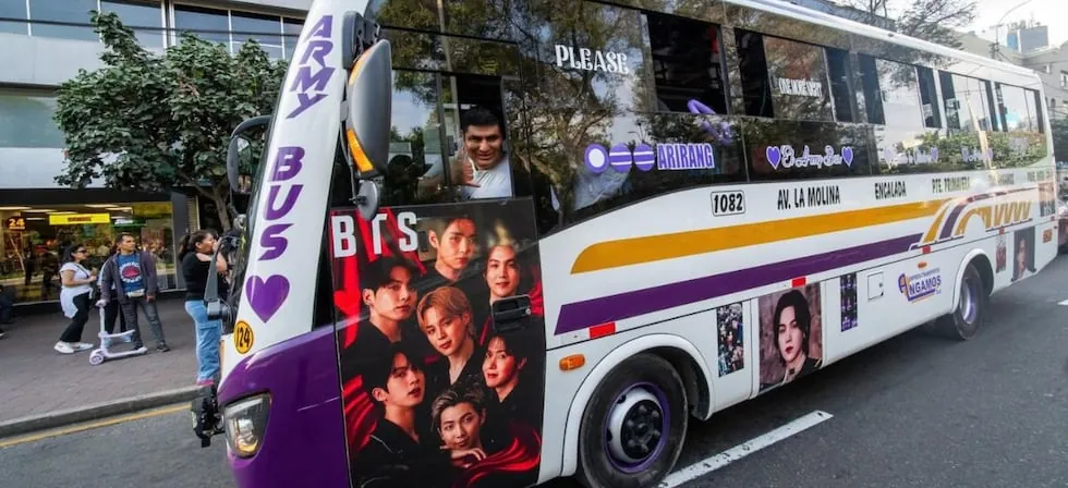 BTS en Perú: ATU señala que “no se ha impuesto ninguna multa” a vehículo denominado “Army Bus”