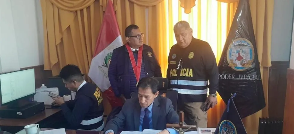 Capturan a presidente de la Corte Superior de Apurímac por presunta red de corrupción