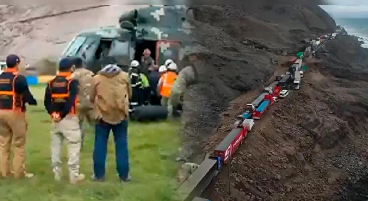 Panamericana Sur: Gobierno activa puente aéreo para evacuar a personas varadas en Atico y Ocoña