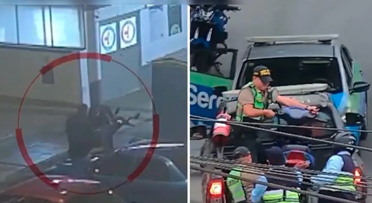 Dos vigilantes del hospital Casimiro Ulloa roban moto eléctrica de paciente que recibía atención médica en Miraflores