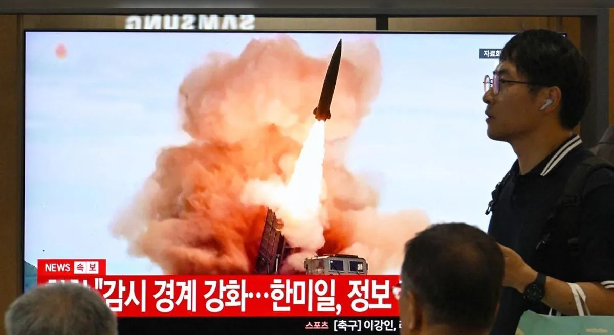 Corea del Norte lanza un proyectil al mar de Japón mientras avanzan ejercicios militares de EEUU y Seúl