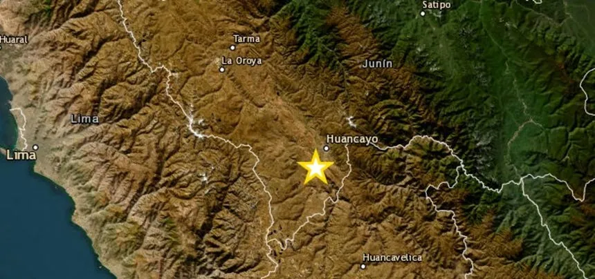 Junín: dos nuevos sismos se registraron esta mañana en Chupaca
