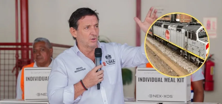 Alcalde Renzo Reggiardo informa que adenda de contrato de concesión del tren Lima–Chosica estará lista este año