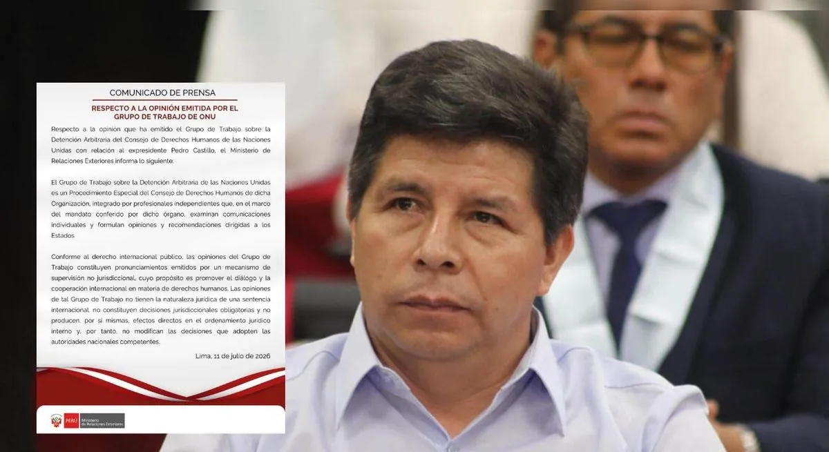 Cancillería sobre informe de Grupo de Trabajo de la ONU: "No constituyen decisiones jurisdiccionales obligatorias"