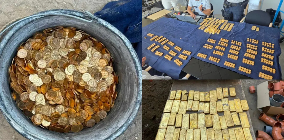 Un cofre del tesoro en Bélgica: obreros hallaron lingotes y monedas de oro valorados en más de US$ 10 millones ocultos en pared de una casa