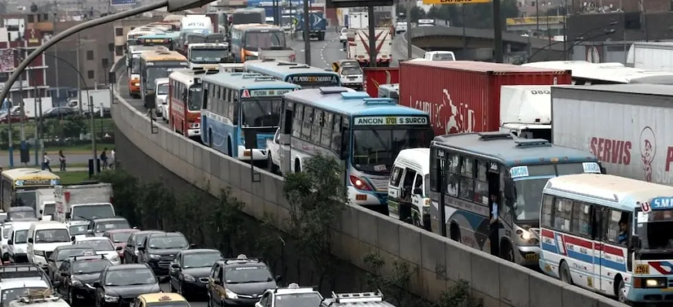 Congestión vehicular en Lima genera pérdidas por US$ 8,700 millones al año, según la AAP