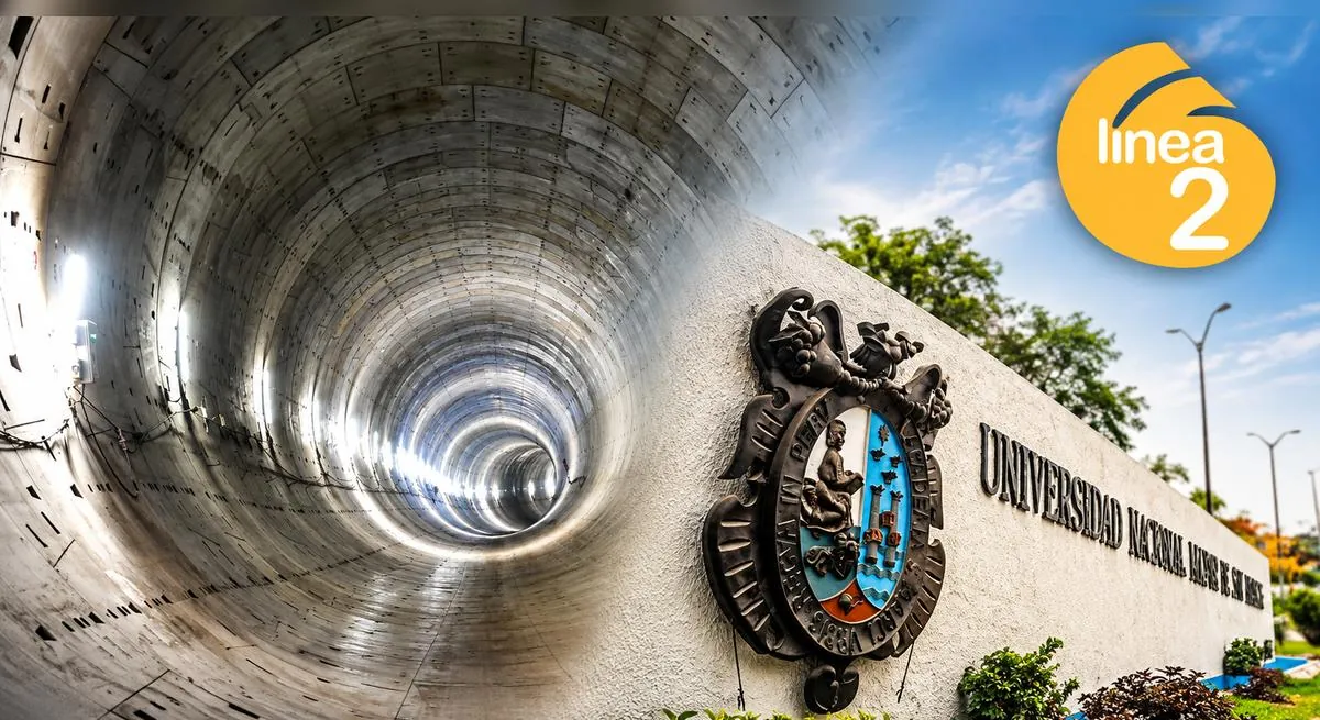 A un paso de terminarse: la estación San Marcos de la Línea 2 del Metro alcanza el 96% en obras civiles y busca beneficiar a 45 mil universitarios