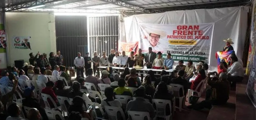 Denuncian presunta recaudación paralela de fondos en Juntos por el Perú