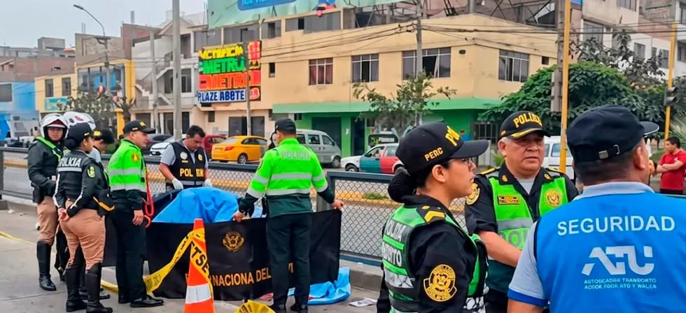 Comas: Fiscalía abre investigación tras muerte de adulto mayor atropellado por motociclista en vía del Metropolitano