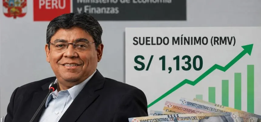 Élmer Cuba, nuevo ministro de Economía de Keiko Fujimori, no descarta aumento del sueldo mínimo: "vamos a esperar unos días más"