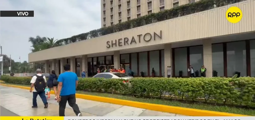 Bomberos informan que no se registraron heridos en el amago de incendio en el Hotel Sheraton