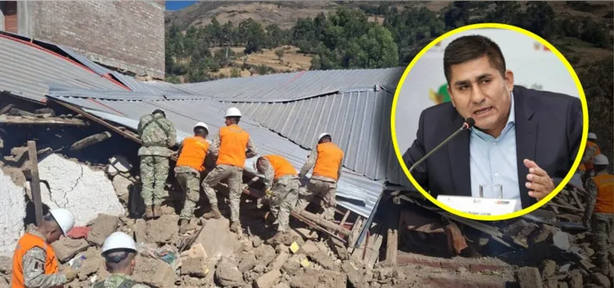 Gobernador de Junín dice que damnificados se niegan a abandonar zona de desastre por temor a saqueos tras sismo
