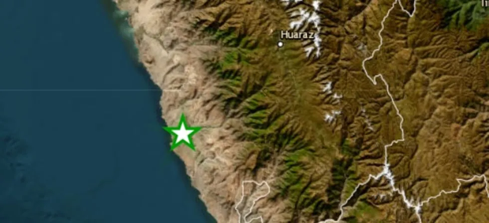 Áncash: Sismo de magnitud 3.6 se registró en Huarmey, informó el IGP