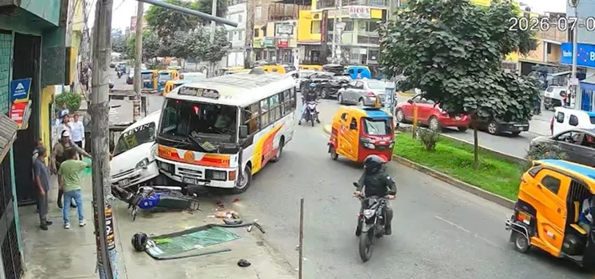 Chofer de cúster fallece tras recibir disparo durante intervención policial en SJM: conductor habría intentado atropellar a agente