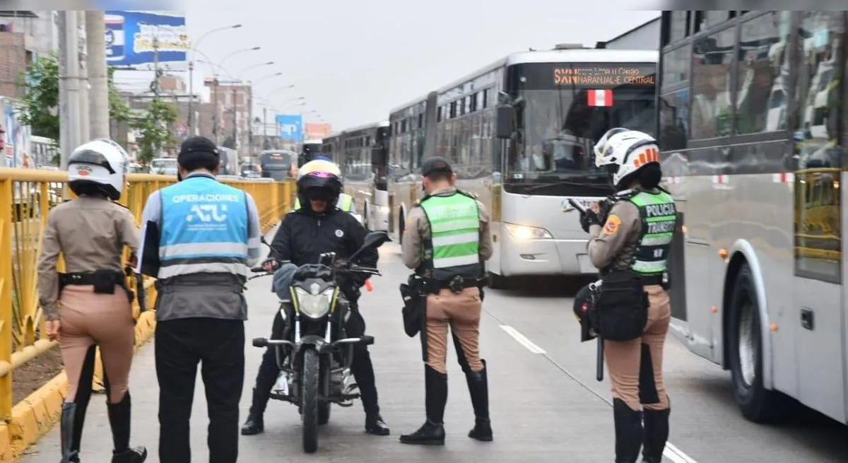 Metropolitano: 346 conductores fueron multados por invadir el carril exclusivo en lo que va de 2026