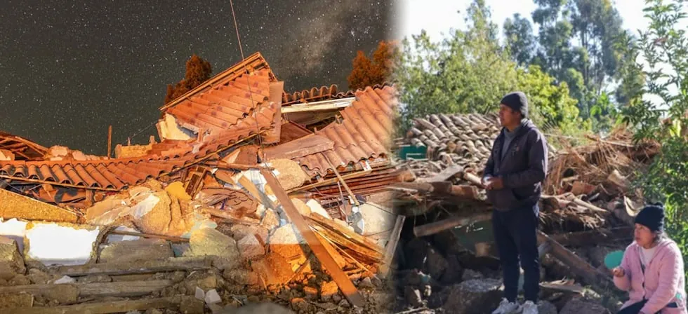 Indeci reporta más de 2000 damnificados por temblor de 5.1 en Chupaca