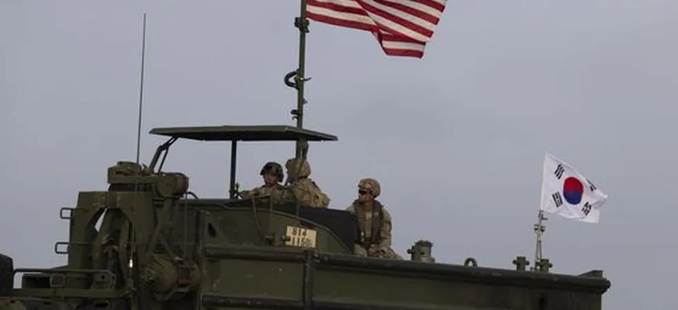 Corea del Sur afirma que Estados Unidos canceló maniobras navales conjuntas por la guerra con Irán