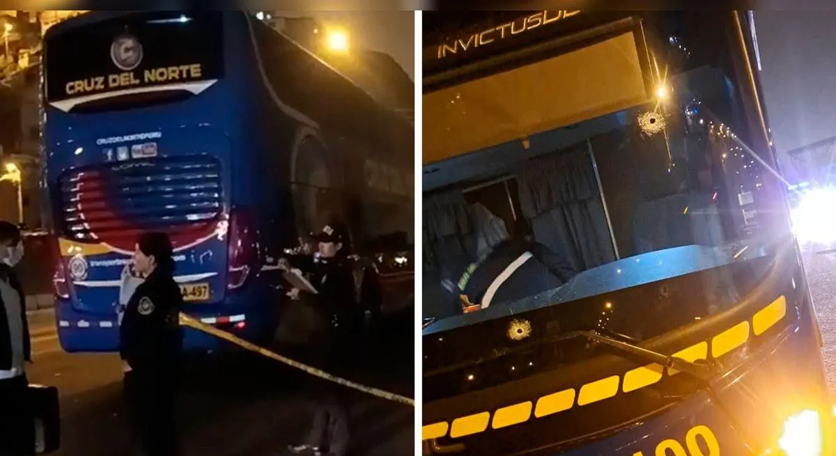 Buses de Cruz del Norte y Cruz del Sur son baleados cuando salían de Lima: choferes resultaron heridos
