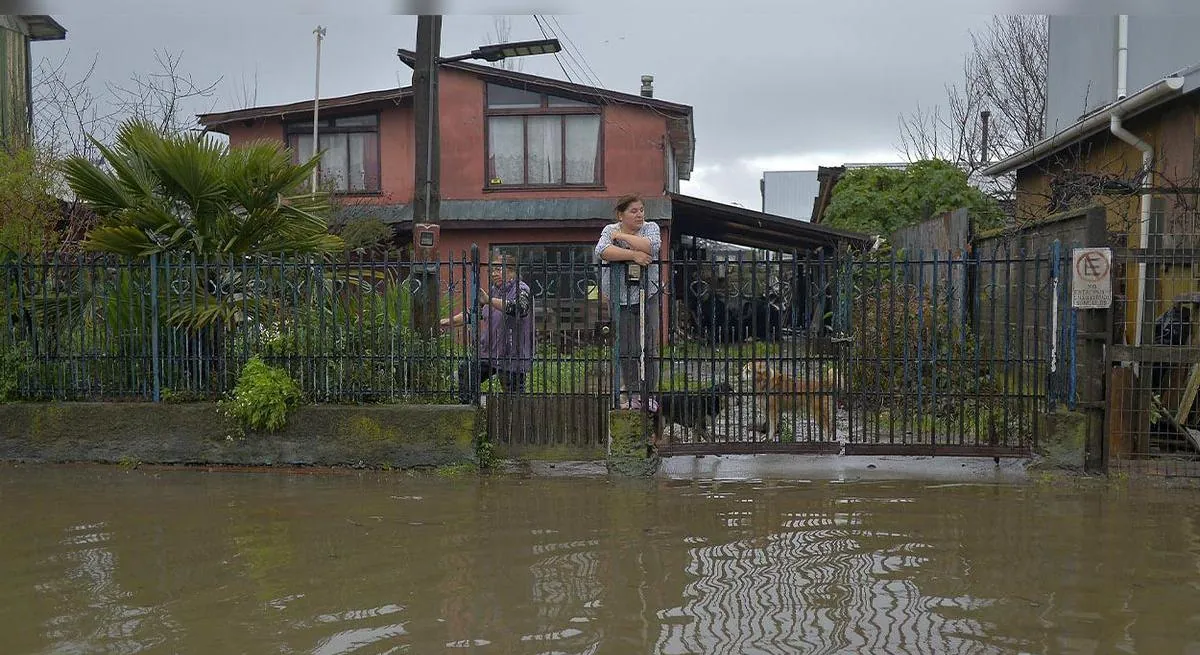 Fuerte temporal en Chile asociado al fenómeno de El Niño deja tres muertos y más de 590.000 personas sin luz