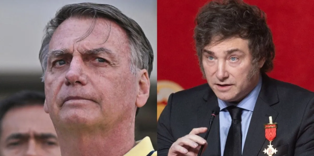 El Tribunal Supremo de Brasil prohíbe la visita de Javier Milei a Jair Bolsonaro en prisión domiciliaria