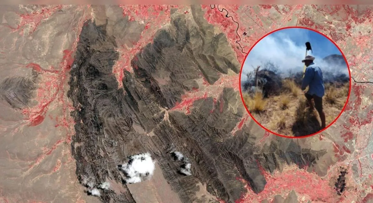 Satélite peruano revela las huellas de los incendios forestales que ya cobró 5 vidas y miles de hectáreas en Cusco