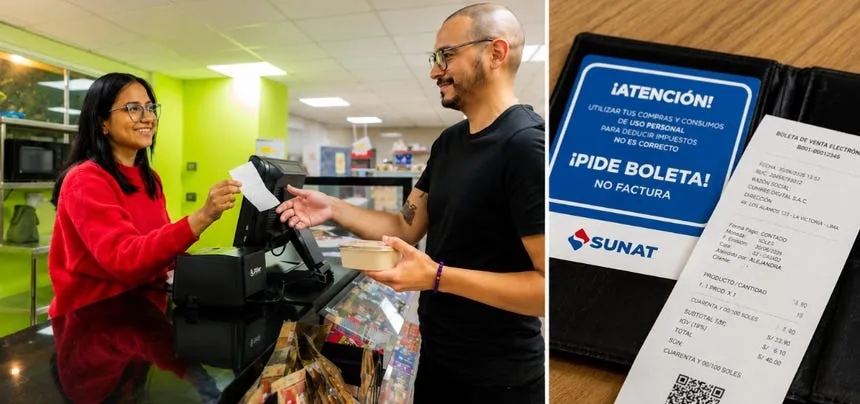 Sunat sorteará hasta S/100 mil a quienes pidan comprobantes electrónicos: conoce cómo participar con boletas emitidas desde julio