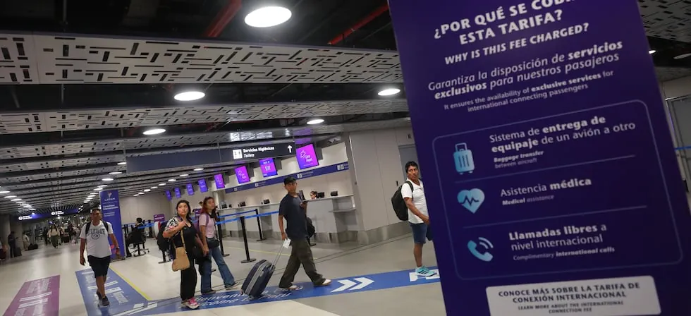 LAP propone reducir TUUA para pasajeros en conexión internacional