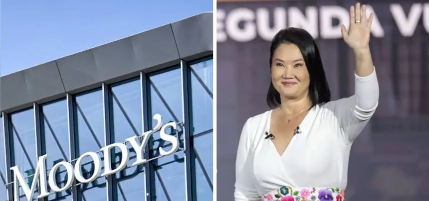 Moody's: triunfo de Keiko Fujimori mejora perspectivas para la inversión, pero polarización seguirá siendo un riesgo para Perú