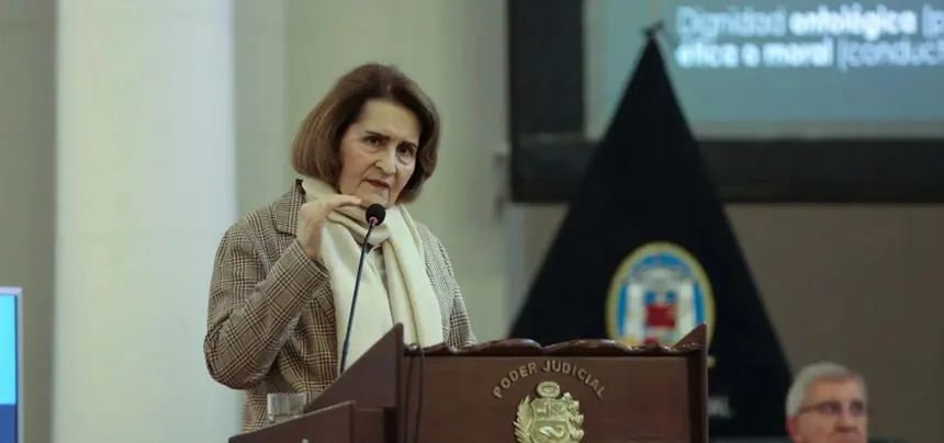 Luz Pacheco negó que el TC se haya pronunciado sobre inocencia o culpabilidad de Cerrón al anular su prisión preventiva