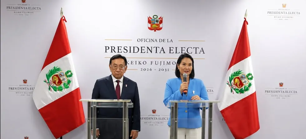 Keiko Fujimori se reúne con presidente José María Balcázar