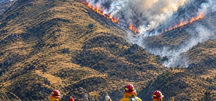 Nuevos incendios forestales se registran en distritos De Ayacucho, Huancavelica, Cusco, Pasco y San Martín