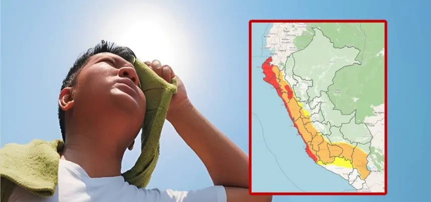 Ola de calor se extiende: Senamhi activa alerta roja por altas temperaturas en más de 15 regiones, incluida Lima
