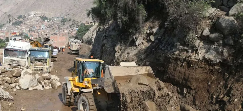 Lluvias dejaron más de 1.100 emergencias en carreteras durante el último año, reporta el MTC
