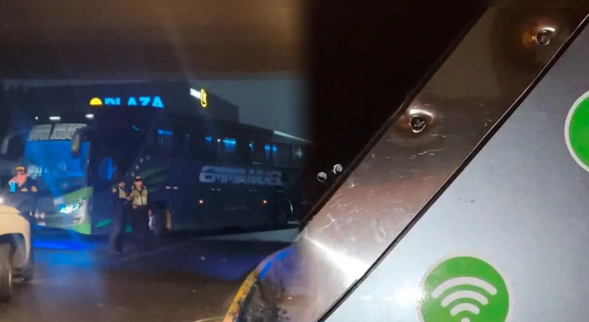 Chofer queda herido en ataque contra bus 'Emmanuel' cerca a Plaza Norte: empresa suspendió operaciones tras tercer atentado