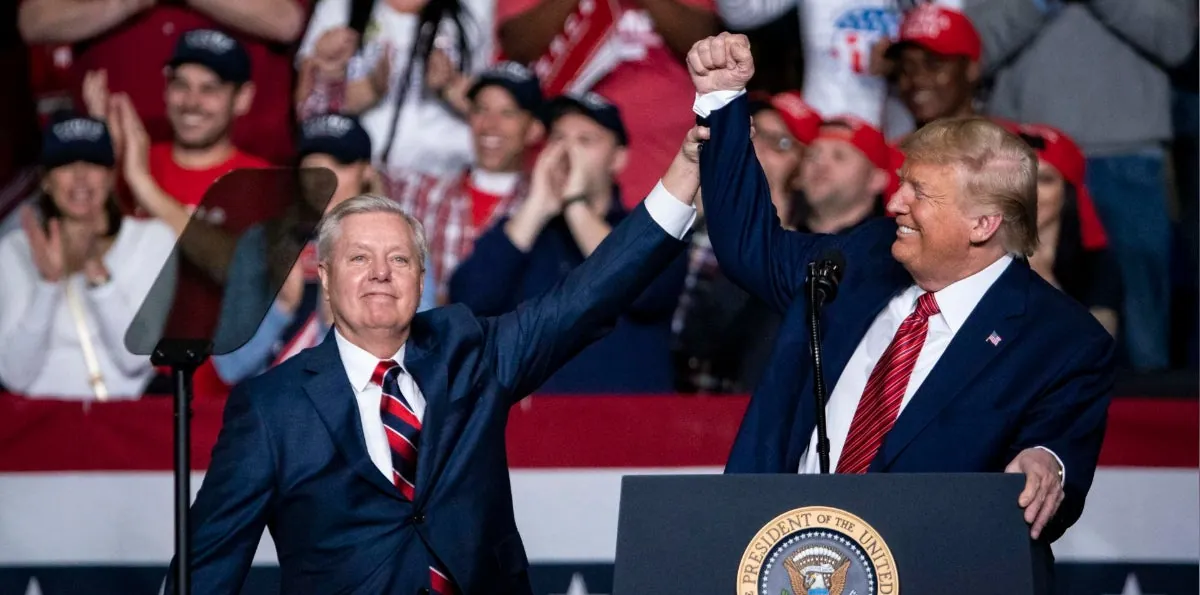 Murió a los 71 años el senador estadounidense Lindsey Graham, aliado clave de Donald Trump