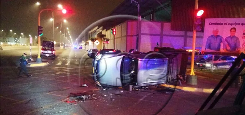 Surco: un herido tras aparatoso choque de dos camionetas en la Vía Expresa Sur