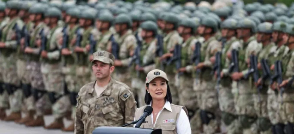 Keiko Fujimori anuncia la creación de un comando unificado contra el crimen