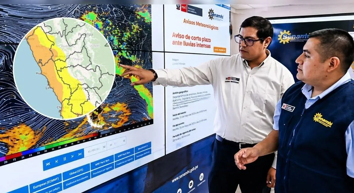 Senamhi emite alerta naranja por 71 horas ante peligroso fenómeno que afectará Lima y otras regiones