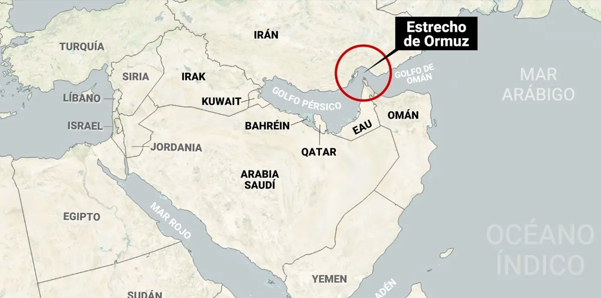 Irán anunció que el estrecho de Ormuz permanecerá cerrado "hasta nuevo aviso"