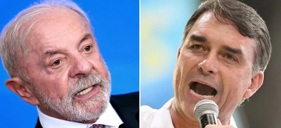 Elecciones en Brasil: Flávio Bolsonaro logró el 47.03% de los votos y Lula el 45.16%